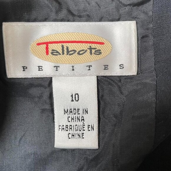 Vintage Talbots 90s Silk Linen Two-Piece Set Midi Skirt + Top Womens Size 10 - Picture 6 of 8